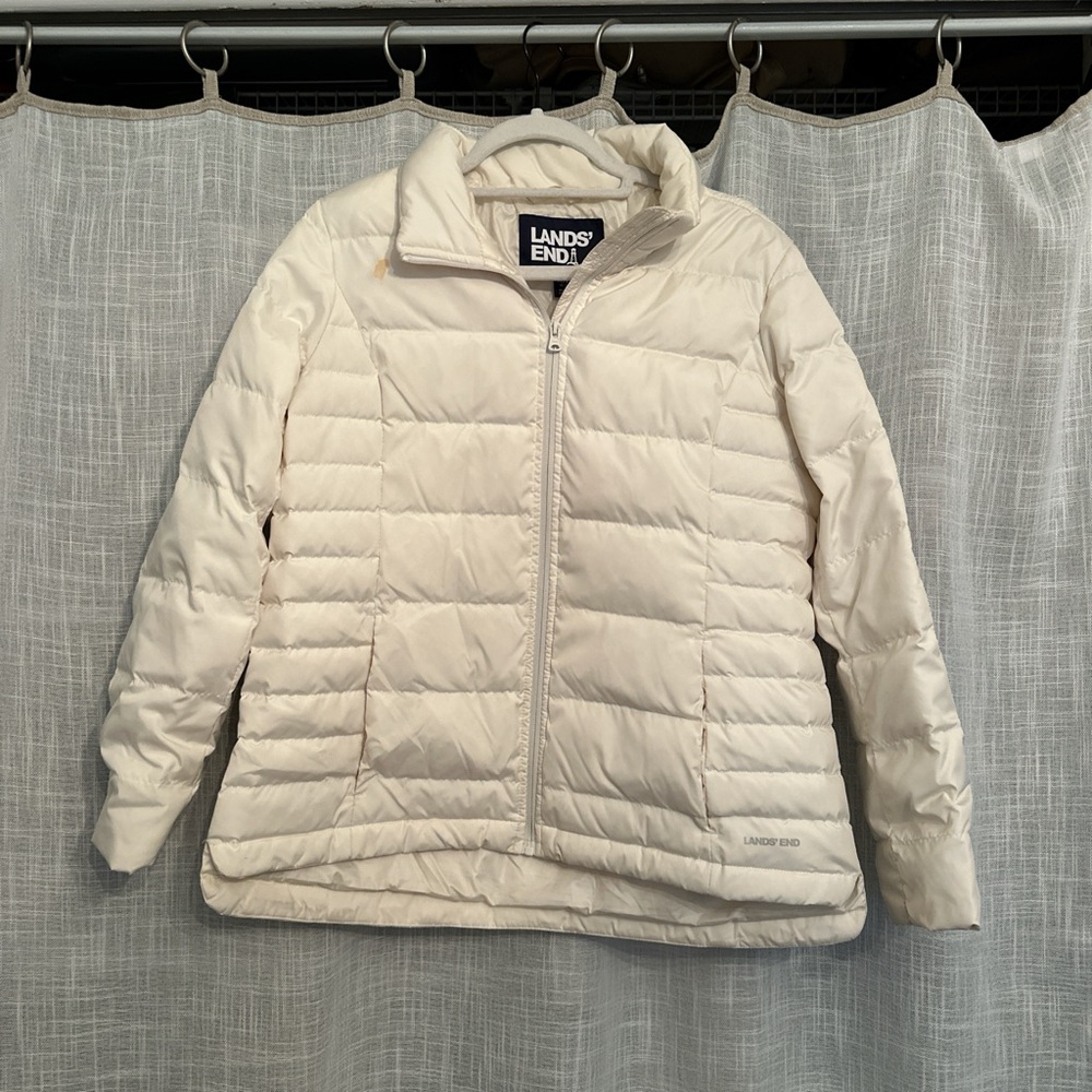 White Winter Puffer Jacket